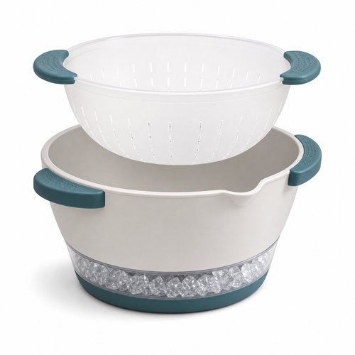 switzerlandselect™ ChillGrip Prep & Serve Colander Bowl