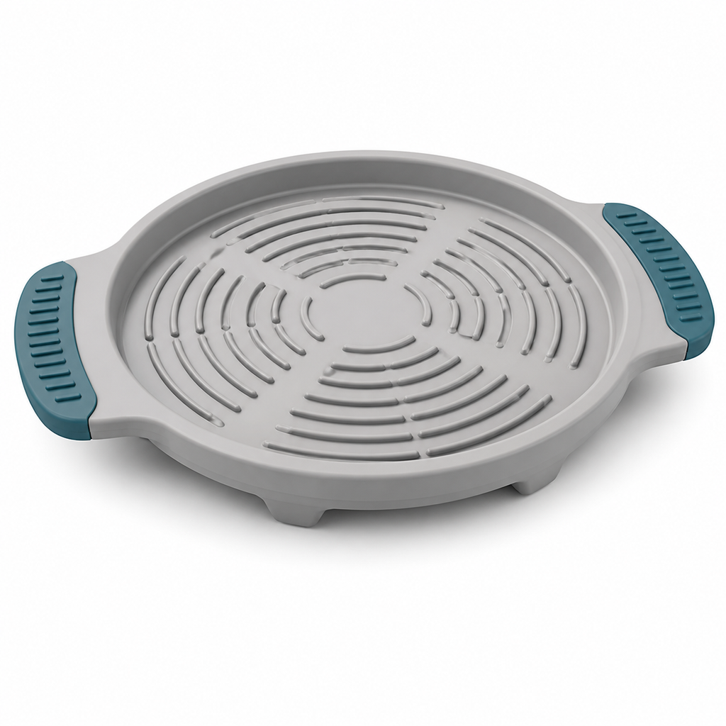 switzerlandselect™ SteamEase Microwave Bowl Lifter & Vent Tray