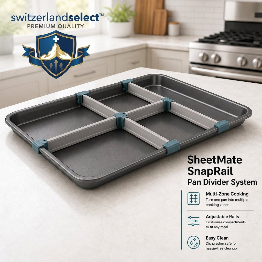 switzerlandselect™ SheetMate SnapRail Pan Divider System